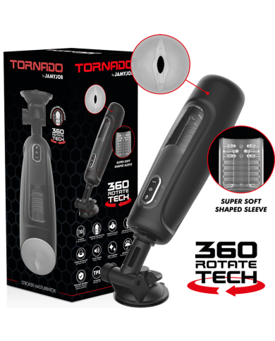 JAMYJOB TORNADO MASTURBADOR 360 ROTATE TECH JAMYJOB TORNADO MASTURBADOR 360 ROTATE TECH