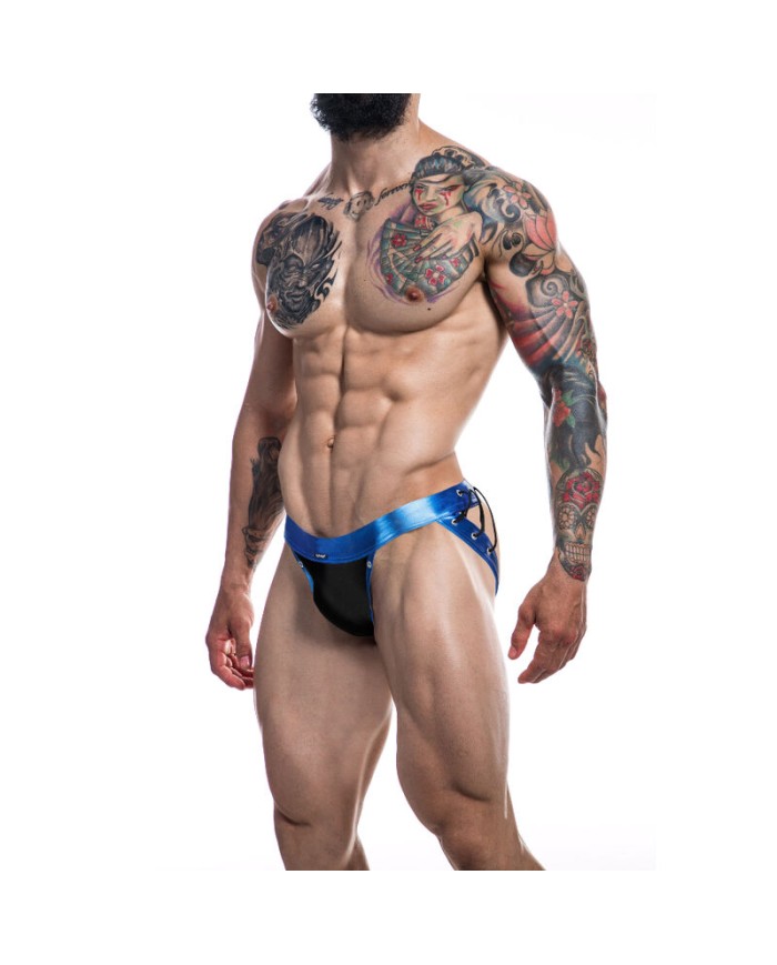 CUT4MEN JOCKSTRAP DESIRE CUERO AZUL XL