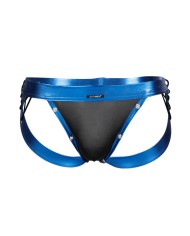 CUT4MEN JOCKSTRAP DESIRE CUERO AZUL XL