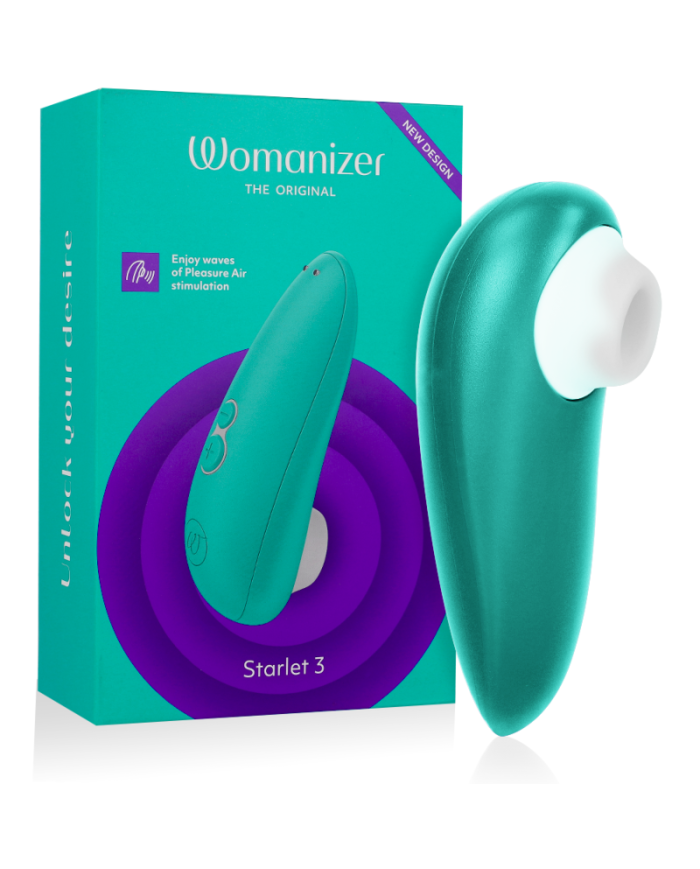 WOMANIZER STARLET 3 ESTIMULADOR CLiTORIS TURQUESA