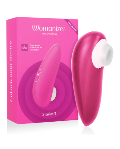 WOMANIZER STARLET 3 ESTIMULADOR CLiTORIS ROSA