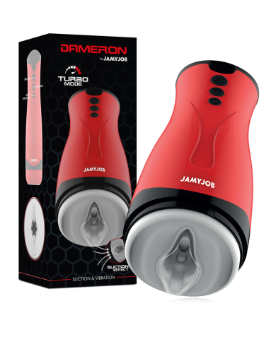 JAMYJOB MASTURBADOR DE SUCCION Y VIBRACION DAMERON JAMYJOB MASTURBADOR DE SUCCION Y VIBRACION DAMERON
