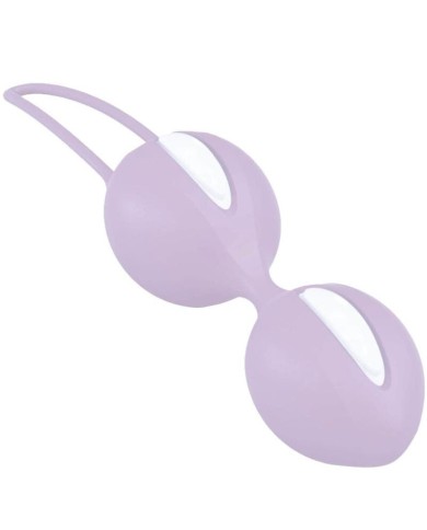 FUN FACTORY SMARTBALLS DUO BOLAS PELVICAS BLANCO LILA PASTEL