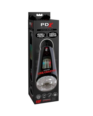 PDX ELITE MASTURBADOR STROKER ULTIMATE MILKER 2 GIRATORIO Y VIBRADOR PDX ELITE MASTURBADOR STROKER ULTIMATE MILKER 2 GIRATORIO Y VIBRADOR
