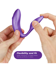 WE VIBE CHORUS VIBRADOR PAREJAS CON CONTROL SQUEEZE LILA