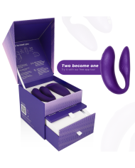 WE VIBE CHORUS VIBRADOR PAREJAS CON CONTROL SQUEEZE LILA