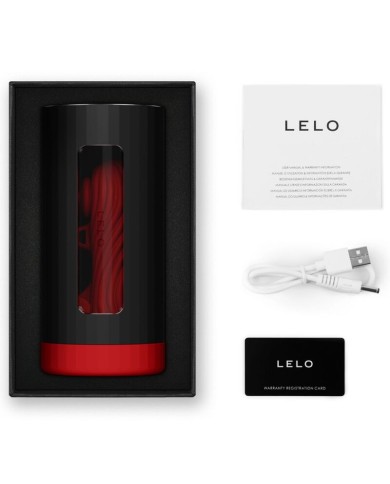 LELO F1S V3 MASTURBADOR MASCULINO ROJO XL LELO F1S V3 MASTURBADOR MASCULINO ROJO XL