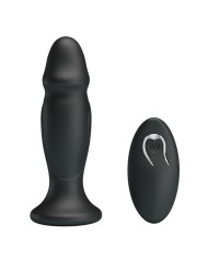 MR PLAY PLUG ANAL CON VIBRACION NEGRO CONTROL REMOTO