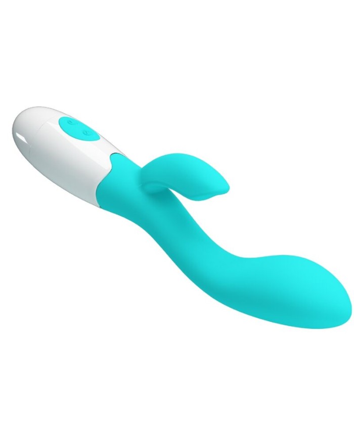 PRETTY LOVE BRIGHTY VIBRADOR PUNTO G VERDE AGUA