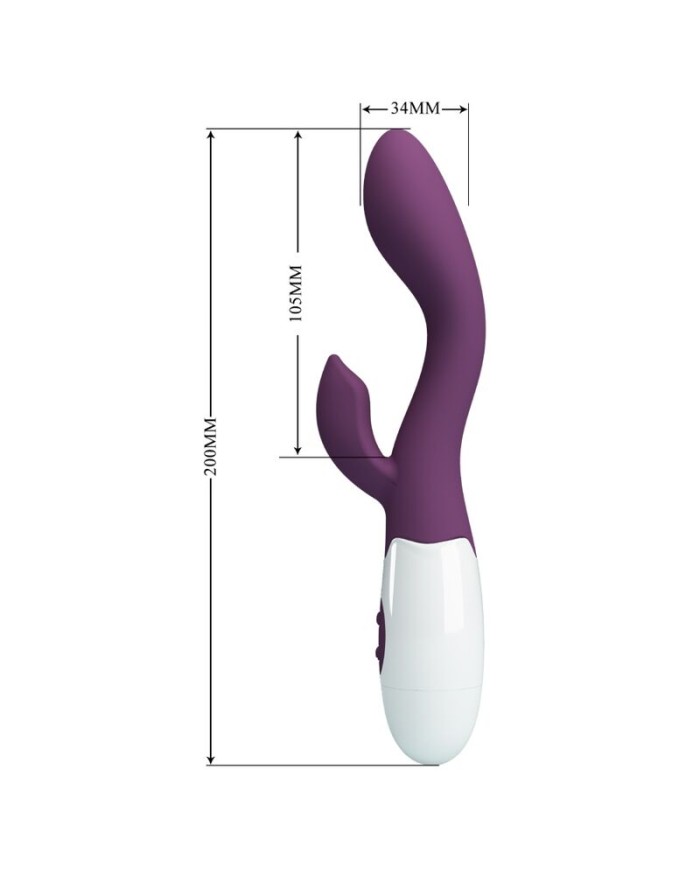 PRETTY LOVE BRIGHTY VIBRADOR PUNTO G MORADO