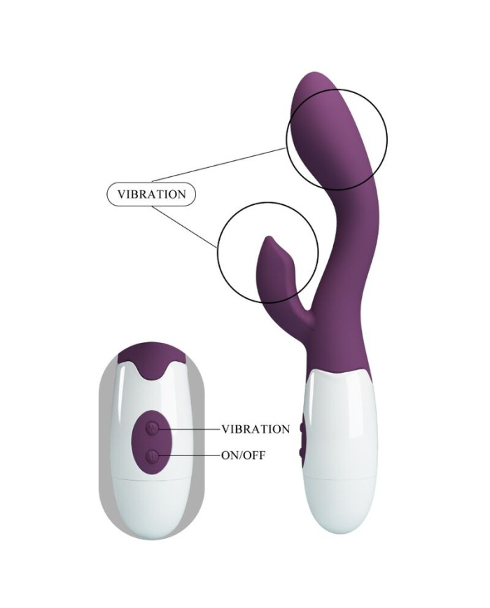 PRETTY LOVE BRIGHTY VIBRADOR PUNTO G MORADO