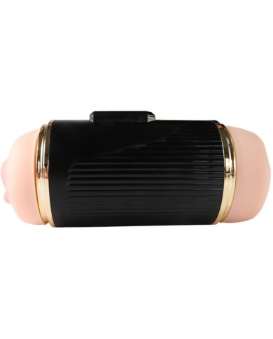 SHEQU KAY MASTURBADOR DOBLE CON VIBRACION DUAL BOCA Y VAGINA SHEQU KAY MASTURBADOR DOBLE CON VIBRACION DUAL BOCA Y VAGINA