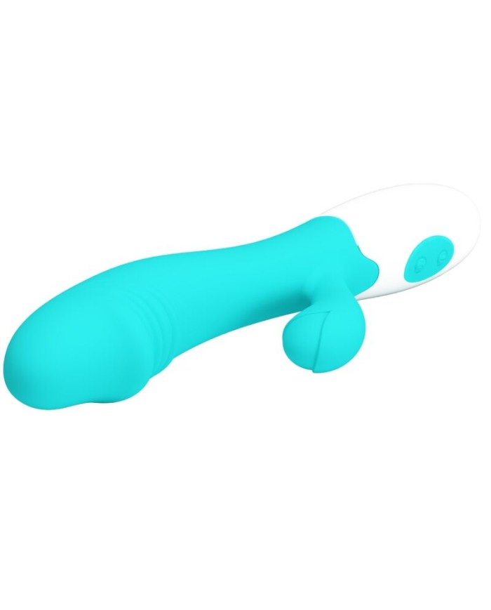 PRETTY LOVE SNAPPY VIBRADOR PUNTO G VERDE AGUA