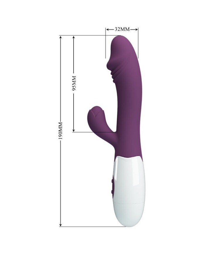 PRETTY LOVE SNAPPY VIBRADOR PUNTO G MORADO