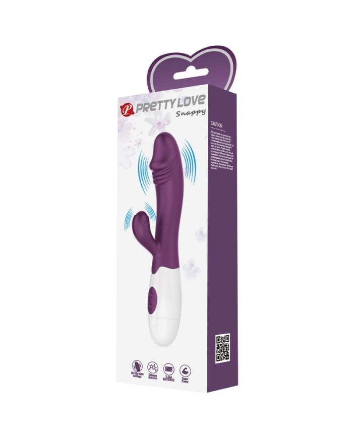 PRETTY LOVE SNAPPY VIBRADOR PUNTO G MORADO