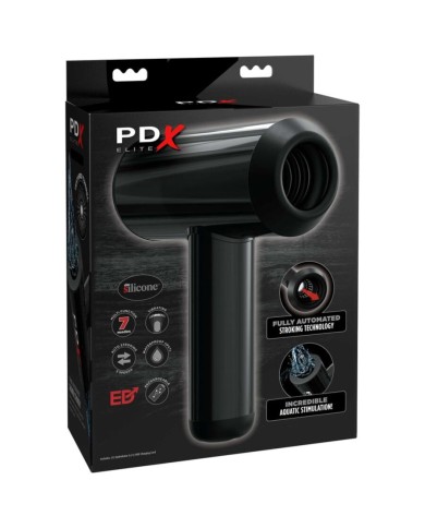PDX ELITE MASTURBADOR AUTOMATICO DOBLE ACUATICO PDX ELITE MASTURBADOR AUTOMATICO DOBLE ACUATICO