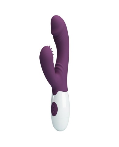 PRETTY LOVE ANDRE VIBRADOR RABBIT ESTIMULADOR PUNTO G MORADO