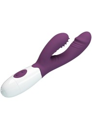 PRETTY LOVE ANDRE VIBRADOR RABBIT ESTIMULADOR PUNTO G MORADO