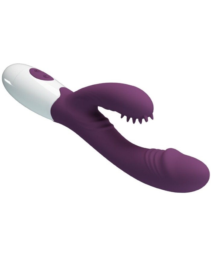 PRETTY LOVE ANDRE VIBRADOR RABBIT ESTIMULADOR PUNTO G MORADO