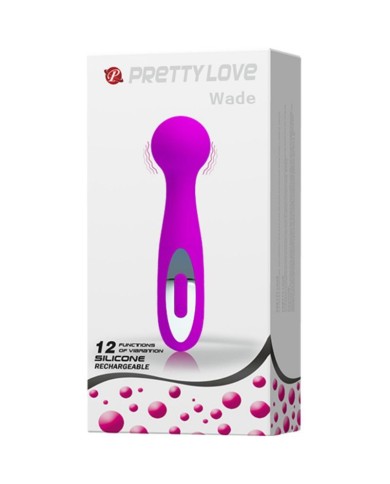 PRETTY LOVE MASAJEADOR RECARGABLE WADE 12 FUNCIONES PRETTY LOVE MASAJEADOR RECARGABLE WADE 12 FUNCIONES