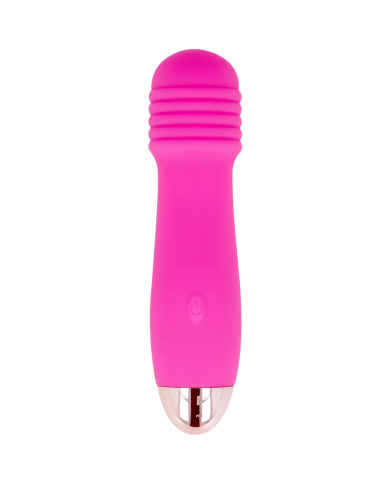 DOLCE VITA VIBRADOR RECARGABLE THREE ROSA 7 VELOCIDADES DOLCE VITA VIBRADOR RECARGABLE THREE ROSA 7 VELOCIDADES