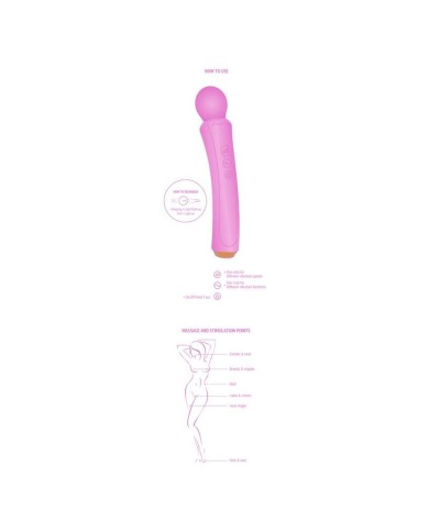 XOCOON THE CURVED WAND FUCSIA XOCOON THE CURVED WAND FUCSIA