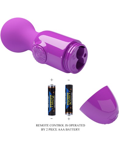 PRETTY LOVE MINI MASAJEADOR PERSONAL MORADO PRETTY LOVE MINI MASAJEADOR PERSONAL MORADO