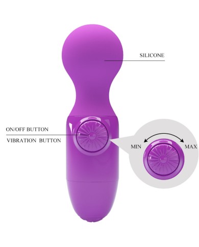 PRETTY LOVE MINI MASAJEADOR PERSONAL MORADO PRETTY LOVE MINI MASAJEADOR PERSONAL MORADO