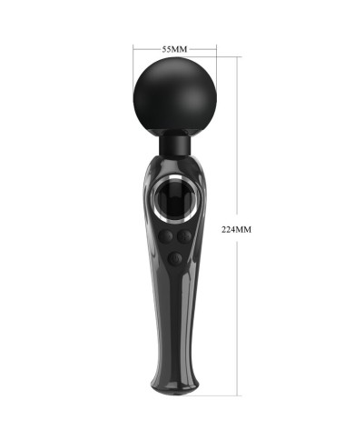 PRETTY LOVE SKYLER VIBRADOR WAND NEGRO PRETTY LOVE SKYLER VIBRADOR WAND NEGRO
