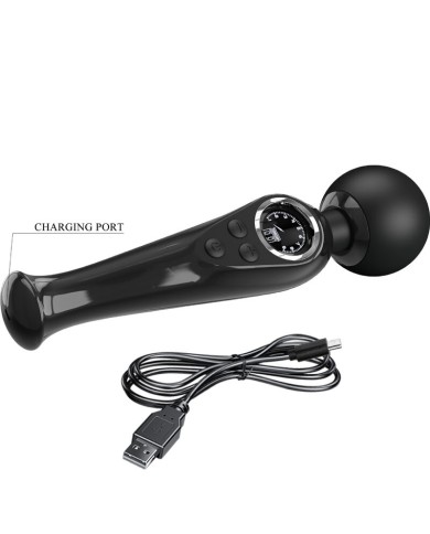 PRETTY LOVE SKYLER VIBRADOR WAND NEGRO PRETTY LOVE SKYLER VIBRADOR WAND NEGRO
