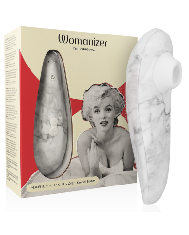 WOMANIZER MARILYN MONROE CLASSIC 2 ESTIMULADOR DE CLiTORIS BLANCO