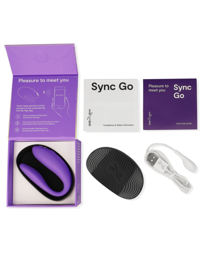 WE VIBE SYNC GO ESTIMULADOR DUAL VIOLETA