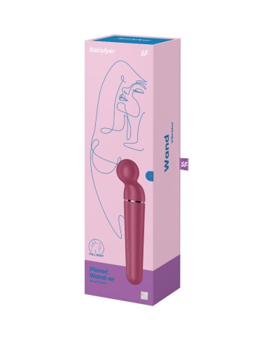 SATISFYER PLANET WAND ER MASAJEADOR VIBRADOR BERRY SATISFYER PLANET WAND ER MASAJEADOR VIBRADOR BERRY