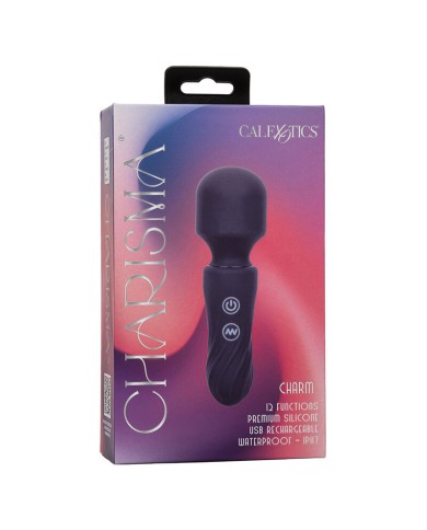 CALEXOTICS CHARISMA CHARM MASAJEADOR 12 FUNCIONES MORADO