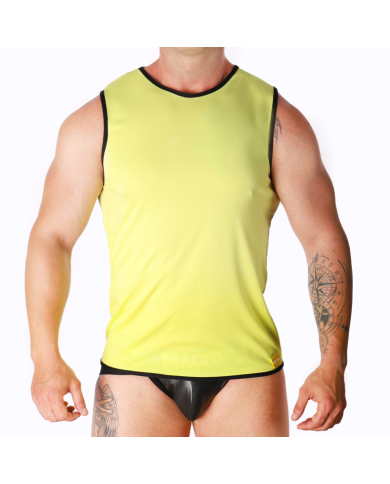 MACHO CAMISETA AMARILLO S M