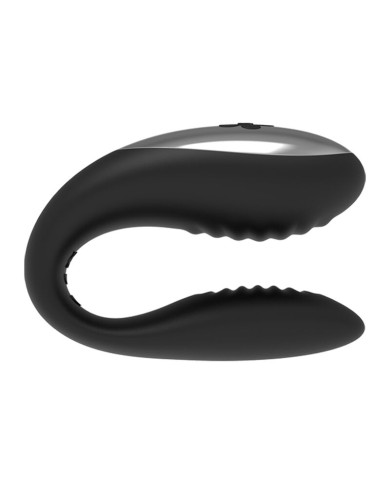 BRILLY GLAM WE LOVE VIBRADOR PARA PAREJAS CONTROL REMOTO NEGRO