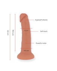 ONINDER LARGE BOGOTa DILDO VIBRADOR 9 VELOCIDADES NATURAL 22 CM O 45 CM APP GRATUITA