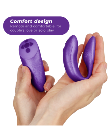WE VIBE CHORUS VIBRADOR PAREJAS CON CONTROL SQUEEZE LILA WE VIBE CHORUS VIBRADOR PAREJAS CON CONTROL SQUEEZE LILA