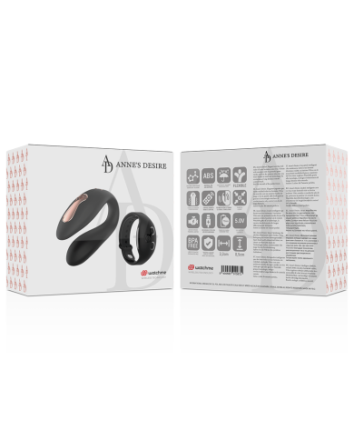 ANNE S DESIRE DUAL PLEASURE TECNOLOGIA WATCHME NEGRO ANNE S DESIRE DUAL PLEASURE TECNOLOGIA WATCHME NEGRO