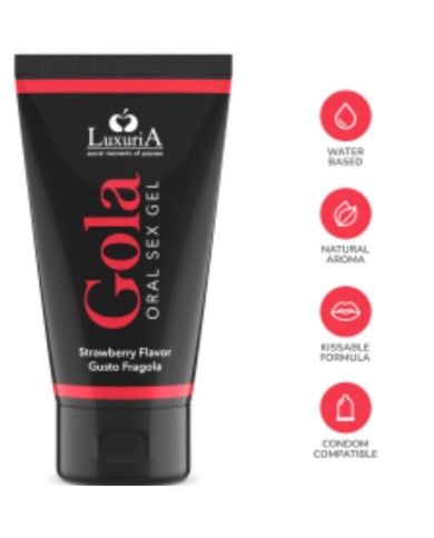 INTIMATELINE LUXURIA GOLA GEL ORAL FRESA 50 ML