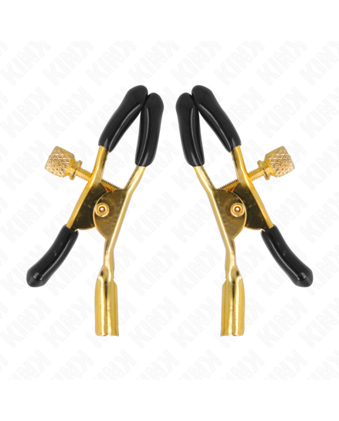 KINK PINZAS PARA PEZONES DORADO 6 CM