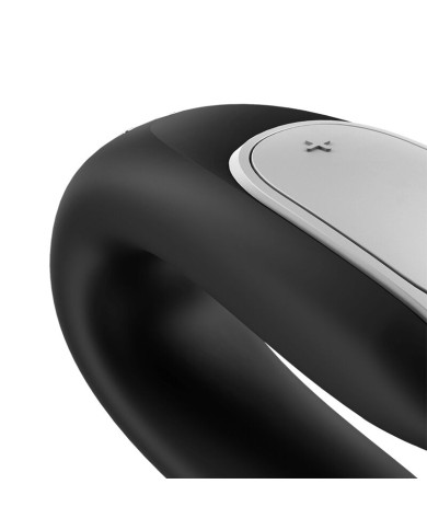 SATISFYER DOUBLE FUN PARTNER VIBRADOR NEGRO SATISFYER DOUBLE FUN PARTNER VIBRADOR NEGRO