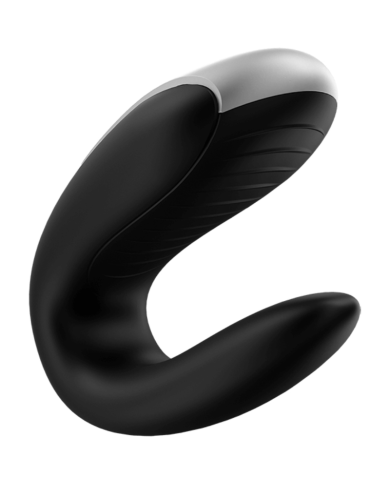 SATISFYER DOUBLE FUN PARTNER VIBRADOR NEGRO SATISFYER DOUBLE FUN PARTNER VIBRADOR NEGRO