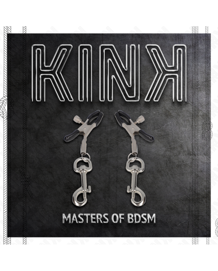 KINK PINZAS PARA PEZONES CON GANCHO 6 CM