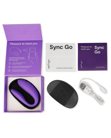 WE VIBE SYNC GO ESTIMULADOR DUAL VIOLETA WE VIBE SYNC GO ESTIMULADOR DUAL VIOLETA