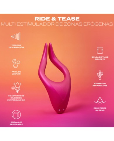 DUREX TOY MULTIESTIMULADOR RIDE TEASE DUREX TOY MULTIESTIMULADOR RIDE TEASE