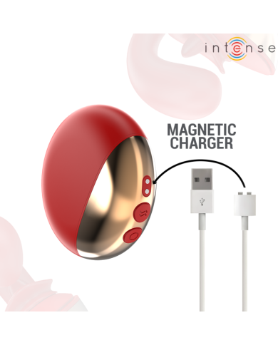 INTENSE MARIAH VIBRADOR ESTIMULADOR EN FORMA DE U 10 VIBRACIONES ROJO INTENSE MARIAH VIBRADOR ESTIMULADOR EN FORMA DE U 10 VIBRACIONES ROJO