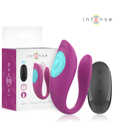 INTENSE ANNIE ESTIMULADOR VIBRADOR FORMA DE U MORADO CONTROL REMOTO INTENSE ANNIE ESTIMULADOR VIBRADOR FORMA DE U MORADO CONTROL REMOTO