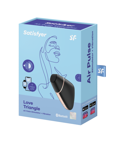 SATISFYER LOVE TRIANGLE ESTIMULADOR Y VIBRADOR BLANCO SATISFYER LOVE TRIANGLE ESTIMULADOR Y VIBRADOR BLANCO