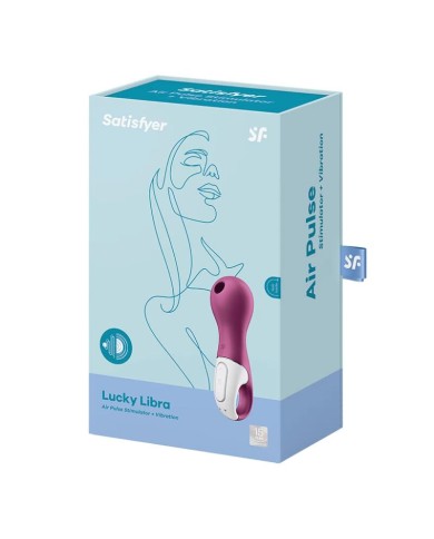 SATISFYER LUCKY LIBRA SUCCIONADOR Y VIBRADOR SATISFYER LUCKY LIBRA SUCCIONADOR Y VIBRADOR